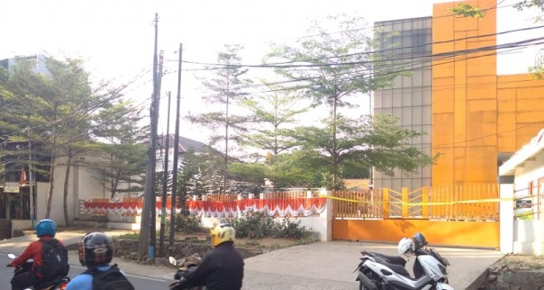 Kantor DPP Hanura Disegel, Cipayung, Jakarta Timur, Selasa (1/9/2020) (Foto: Sindo)