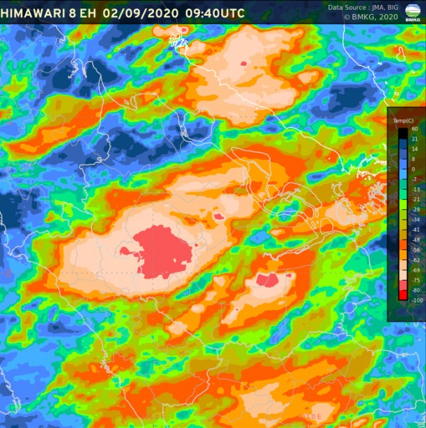 Pantauan satelit BMKG