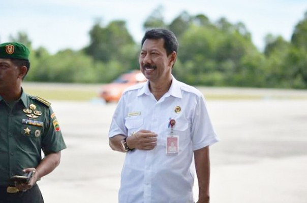 Kepala BPBD Riau, Edwar Sanger