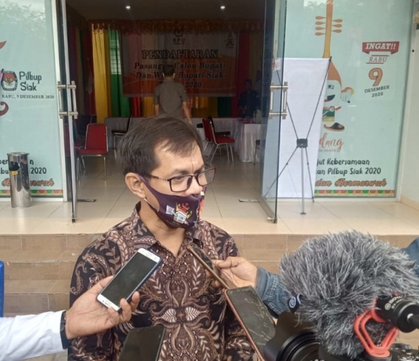 KPU Siak Hari Ini siap Menyambut Kedatangan Para Calon Bupati dan Wakil Bupati Siak (foto/int)