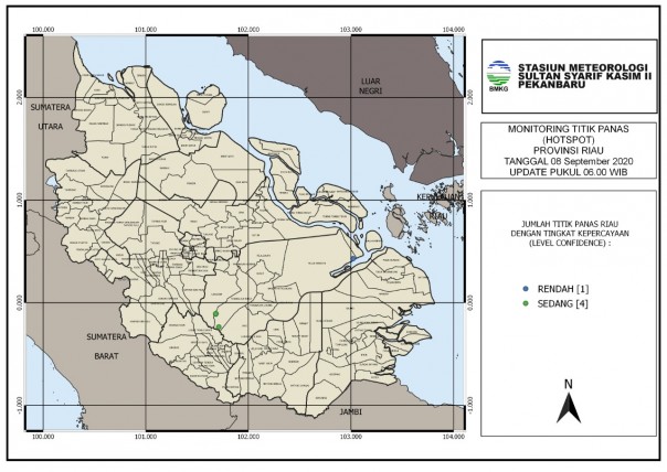 Pantauan satelit BMKG