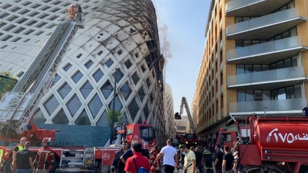 Kebakaran Meletus di Gedung yang Dirancang Oleh Zaha Hadid di Beirut 