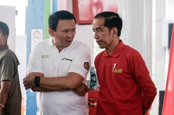Ahok dan Presiden Jokowi 