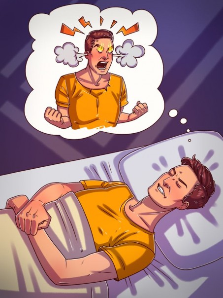 5 Hal Yang Dapat Terjadi Jika Anda Tidur Dalam Keadaan Marah 