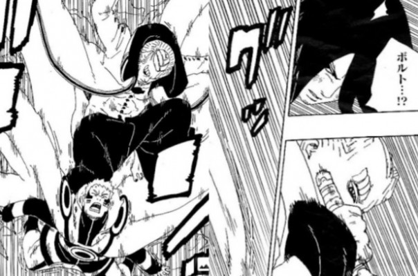 Adegan Boruto Chapter 50 Bocor, Naruto Dihajar dan Sasuke Hampir Mati Mau Ditusuk Isshiki (foto/int)