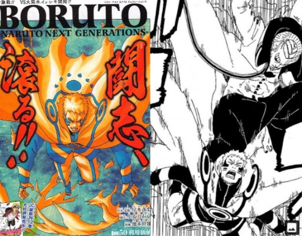 Gagal Move On, Fans Kecewa Naruto Dihajar Isshiki di Bocoran Boruto Chapter 50, Warganet Pertanyakan Hagoromo (foto/int)
