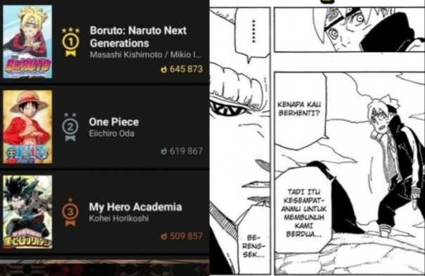 Boruto Chapter 50 Jadi Manga Terpanas Kalahkan One Piece, Netizen Indonesia Bilang Ini (foto/int)
