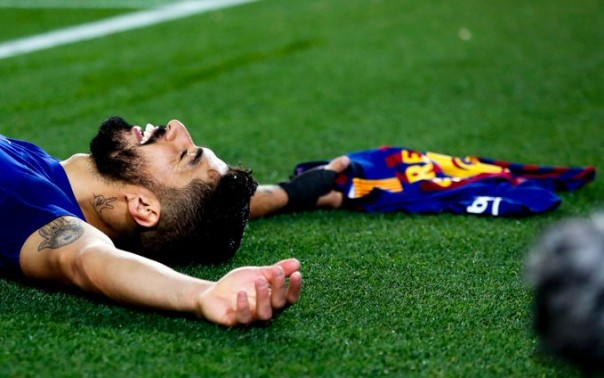 Trending Luis Suarez Pindah ke Atletico Madrid, Netizen: Sekarang Messi Enggak Ada Patner (foto/int)