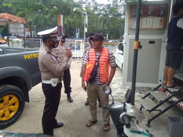 Polsek Pangkalan Kerinci Jalankan Giat Operasi Yustisi di Wilayah Pangkalan Kerinci