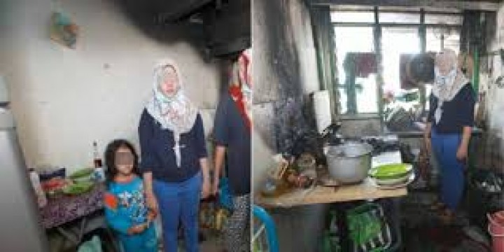 Gadis 13 Tahun Penyandang Cacat Hidup Nekat Menyelamatkan Adiknya yang Terjebak di Dalam Rumah yang Terbakar