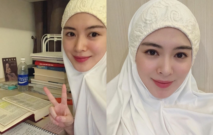 Cantiknya Ayana Moon Pakai Mukena, Netizen: Rasanya Seperti Jadi Iron Man (foto/int)