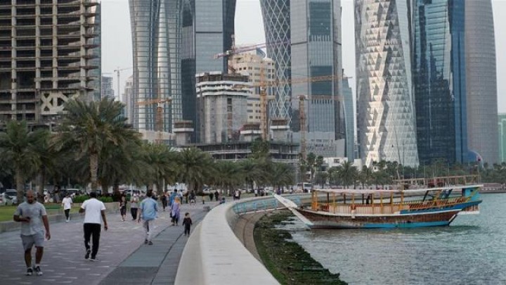 Salah satu sudut kawasan di Qatar, yang kini tercatat sebagai negara terkaya di Dunia. Foto: int 