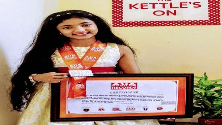 Gadis Berusia 10 Tahun Dari Kerala Ini Mampu Memasak 30 Hidangan Dalam Waktu Kurang Dari 1 Jam, Berhasil Mencatat Rekor Baru