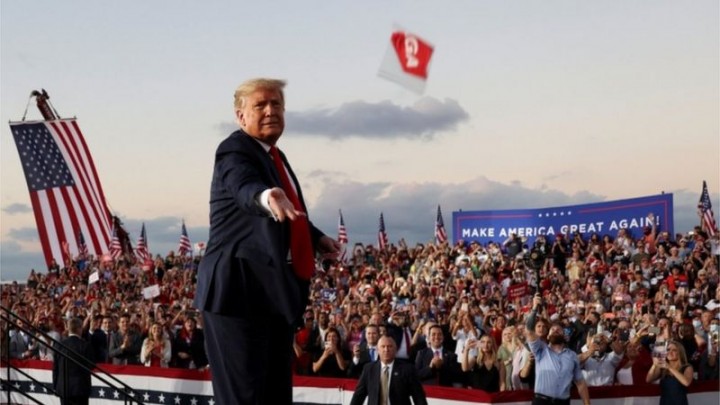 Pemilu AS 2020: Trump Kembali Berkampanye di Florida