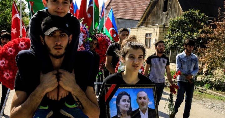 Beberapa Jam Setelah Gencatan Senjata Disepakati, Ratusan Anak-anak Menjadi Yatim Piatu di Azerbaijan