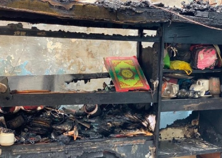 Viral! Al-Quran Utuh di Dalam Rumah yang Ludes Terbakar, Begini Penampakannya