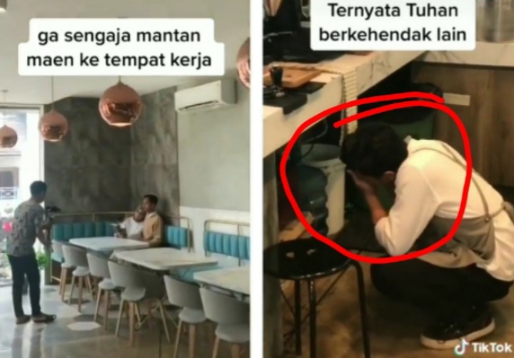 Viral Seorang Barista Menangis Lihat Mantan Foto Prewed di Cafe, Netizen: Orang Teraniaya (foto/int)