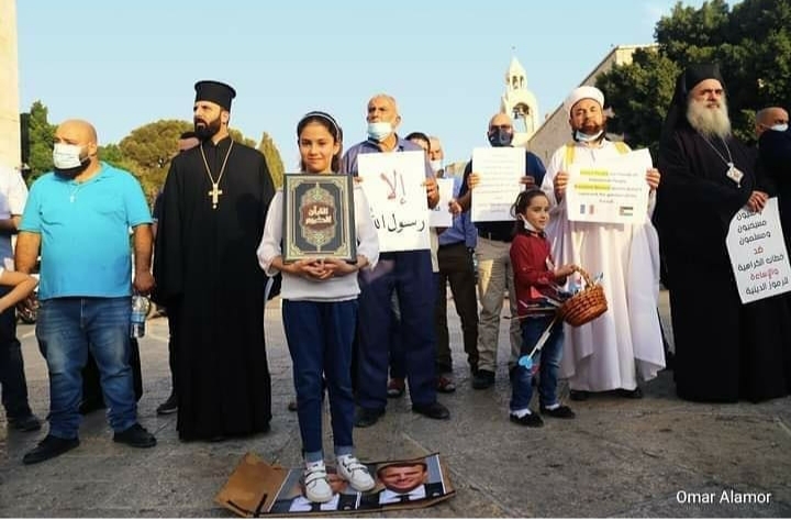 Kelompok Kristen Palestina Kecam Presiden Prancis Macron dan Penghinaan Rasulullah, Netizen Sebut Begini (foto/int)