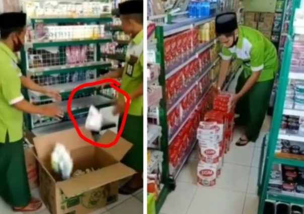 Viral Karyawan Mini Market Boikot dan Masukkan Produk Prancis ke Dalam Dus, Netizen Sebut Begini (foto/int)