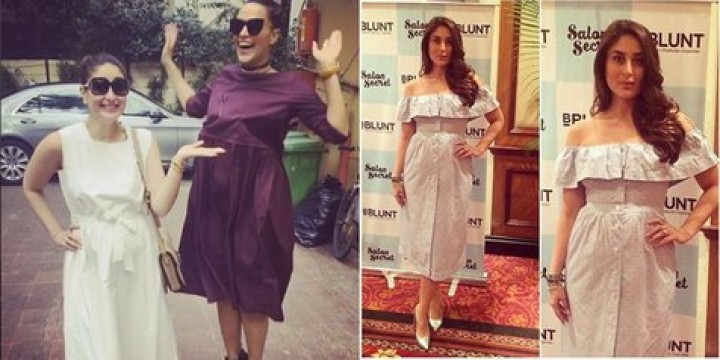 Kareena Kapoor Pamer Baby Bump, Fans Puji Wajah Cantiknya Meski Sedang Hamil