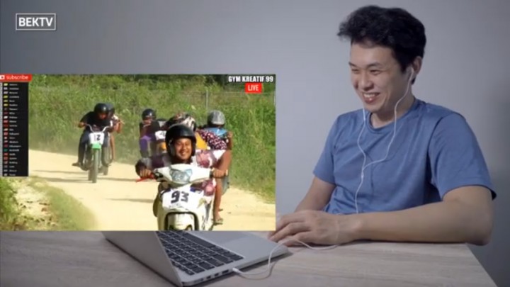 Nonton Parodi MotoGP Ala Bocah Indonesia, Youtuber Korea Ini Langsung Ngakak (foto/int)