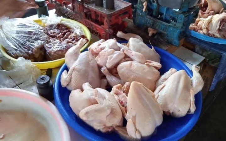 Harga Ayam Ras di Pekanbaru Rp28 Ribu dan Bawang Merah Rp34 Ribu Per Kilogram (foto/int)