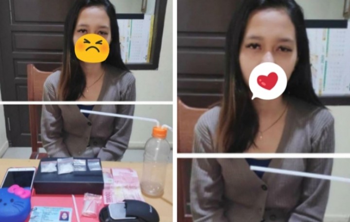 Cewek Bermata Sayu Ini Ditangkap Polisi, Netizen Langsung Salah Fokus (foto/int)