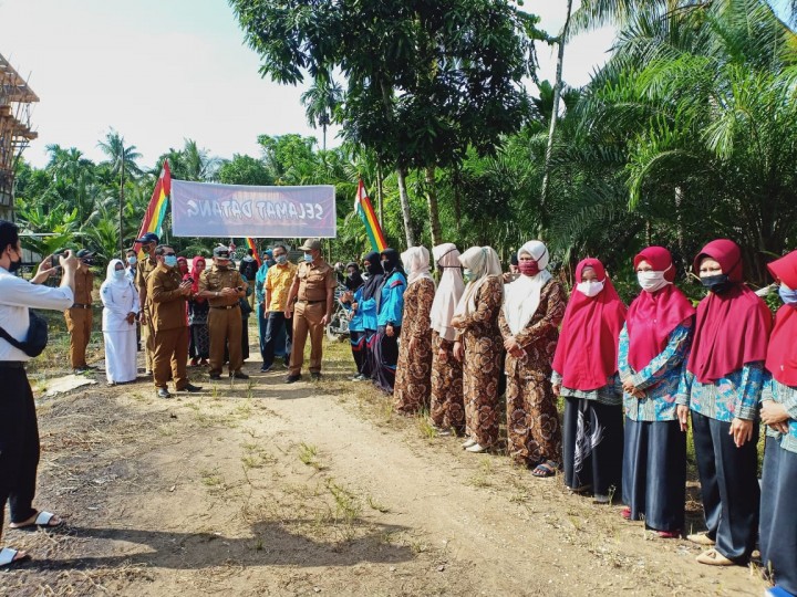 Tim Verifikasi KKS 2020 Provinsi Riau Lakukan Penilaian Kabupaten Sehat di Inhil (foto/int)