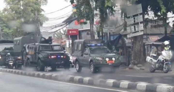 Viral Pasukan Khusus TNI Berada di Jalan Petamburan Markas FPI, Ini Kata Pangdam Jaya (foto/int)