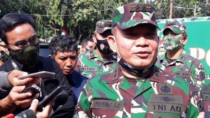 Panglima Kodam Jayakarta (Pangdam Jaya) Mayjen TNI Dudung Abdurachman