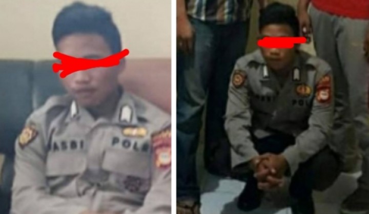 Viral Ngaku Polisi, Ternyata Bapak Pacarnya Brimob, Netizen: Memaksakan Diri (foto/int)