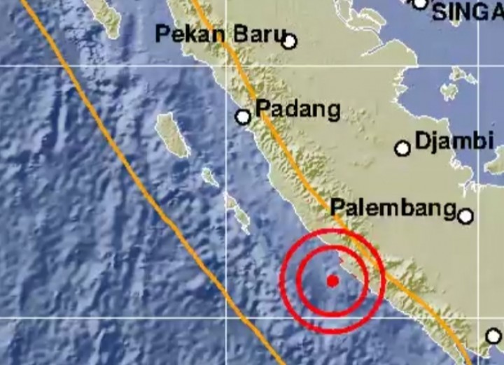 Kali Ini Gempa Berkekuatan 5,0 Magnitudo Guncang Bengkulu, BMKG: Tidak Berpotensi Tsunami (foto/int)