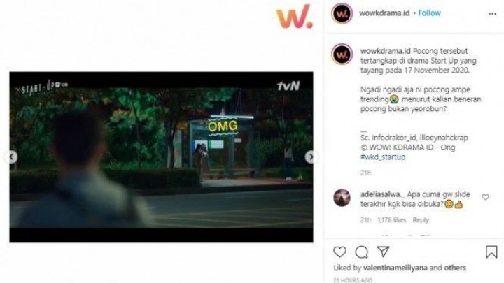 Penggemar K-Drama Indonesia Kaget Melihat Hantu Pocong Dalam Serial Netflix Start Up