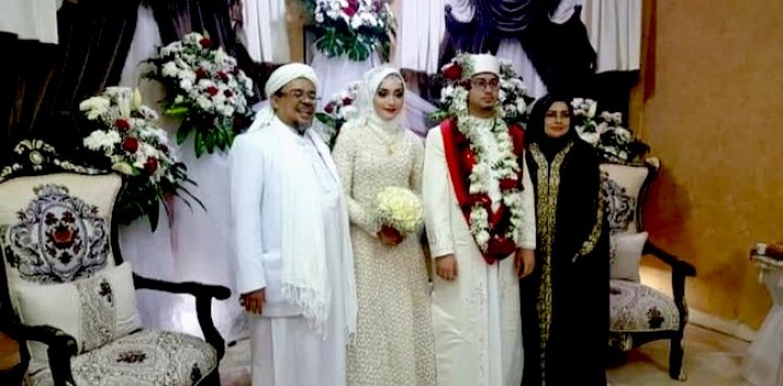 Pernikahan anak Habib Rizieq Shihab