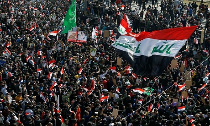 Puluhan Ribu Pendukung Sadr Berkumpul di Irak