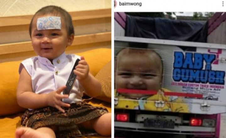 Foto Gemas Kiano Anak Baim Wong di Bak Truk, Netizen: Cari Supirnya, Kasih Give Away | RIAU24.COM