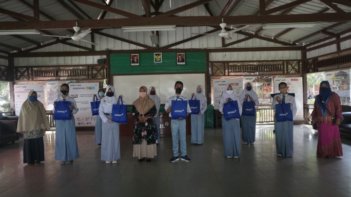 Founders Day 2020 RAPP-APR, SMA 1 Pangkalan Kerinci Raih Juara di Virtual English Contest (foto/ist)