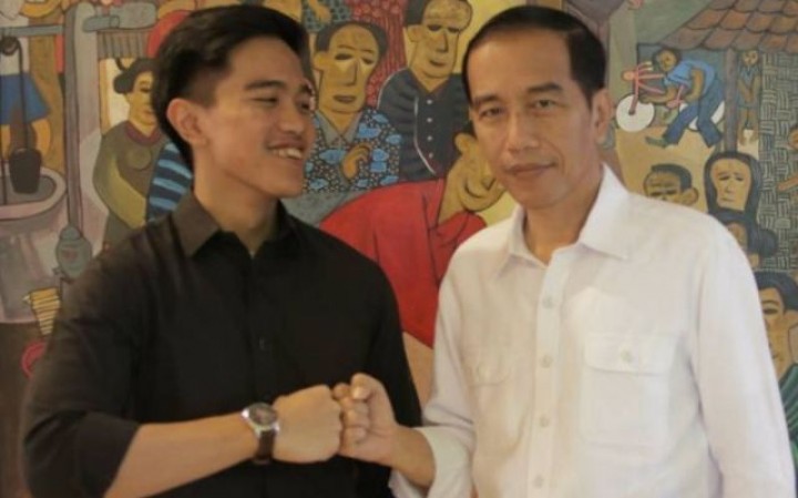 Kaesang Pangarep dan Jokowi 