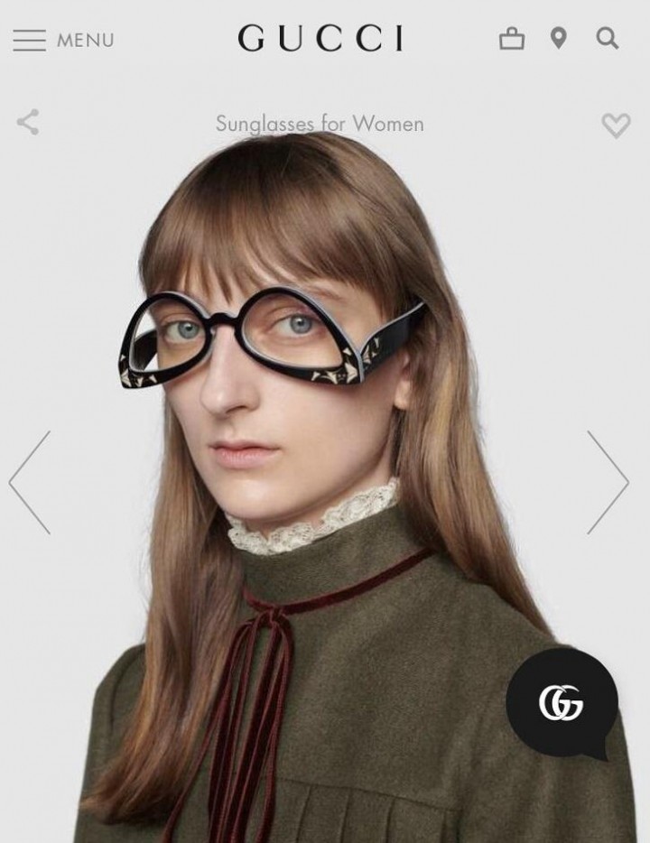 Gucci Memperkenalkan Kacamata Terbalik, Harganya Bikin Netizen Geleng-Geleng Kepala 