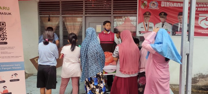 Jangan Sampai Kehabisan, Hari Ini Bazar Sembako Murah SPM di Kantor Camat Rumbai (foto/ist) 