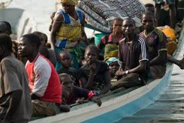 Puluhan Orang Tewas Saat Sebuah Perahu Terbalik di Danau Albert Dekat Perbatasan Uganda-DRC (foto : Nehanda Radio)