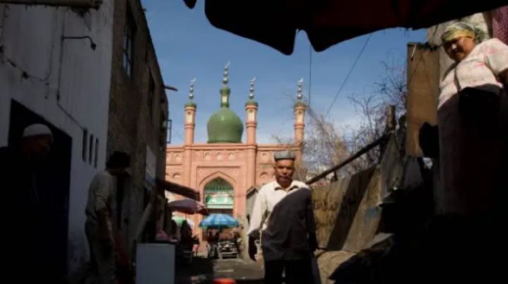 Muslim Uighur di Xinjiang, China. Foto: aljaezeera 