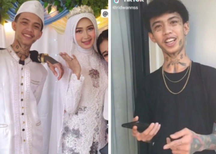 Ridwan Pria Viral 'Ganteng Doang Jemput Cewek Depan Gang' Menikah, Netizen Langsung Bilang Begini (foto/int) 