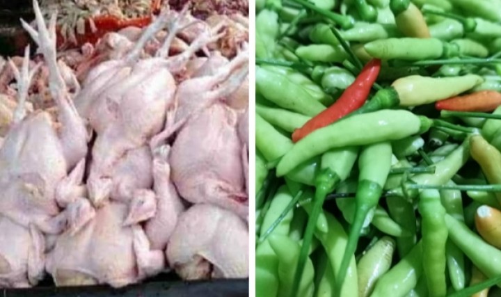 Harga Ayam Ras Tertahan Rp30 Ribu dan Cabai Rawit Rp80 Ribu per Kilogram di Pekanbaru (foto/int) 