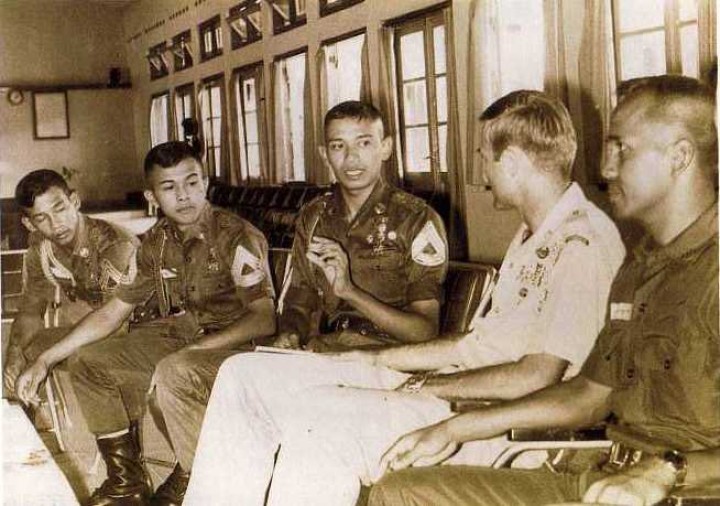 Potret Jadul SBY Komandan Divisi Korps Taruna Terima Tamu Luar Negeri, Netizen: Mirip AHY (foto/int) 