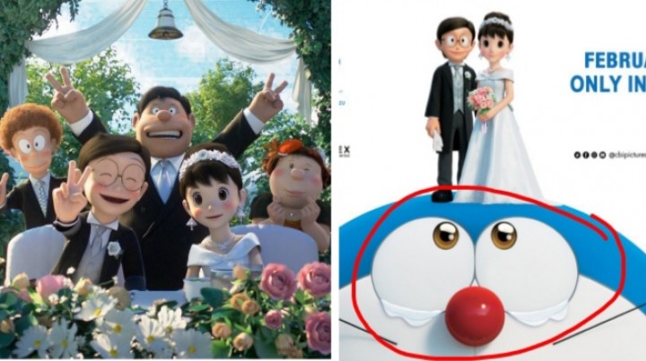 Nobita Akhirnya Menikah Dengan Shizuka, Netizen: Doraemon Kok Enggak Ada? (Foto/int) 