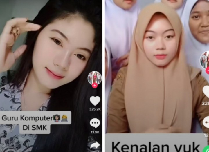 Viral Guru SMK Cantik Bikin Terpesona, Netizen: Mau Daftar Sekolah Lagi (foto/int) 