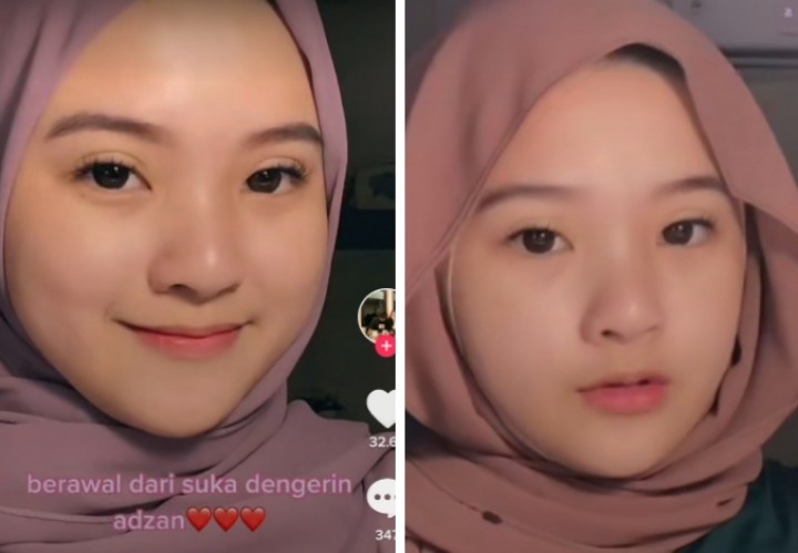 Gadis Cantik Ini Pindah Agama Gara-gara Dengar Adzan, Netizen Ucapkan