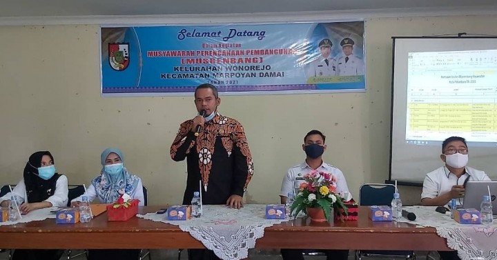 Ketua DPRD Pekanbaru saat menghadiri Musrenbang