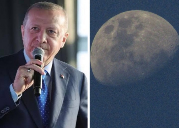 Meski Ditolak dan Dianggap Pemborosan, Presiden Erdogan Tetap Persiapkan Misi Turki ke Bulan (foto/int)